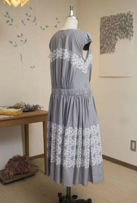 minaperhone flower cake 刺繍ロングワンピース ミナ　新品