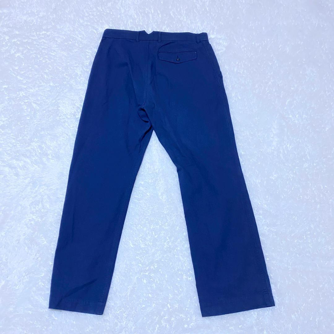  peak　LOCAL WEAR ネイビー カジュアルパンツ　Lサイズ