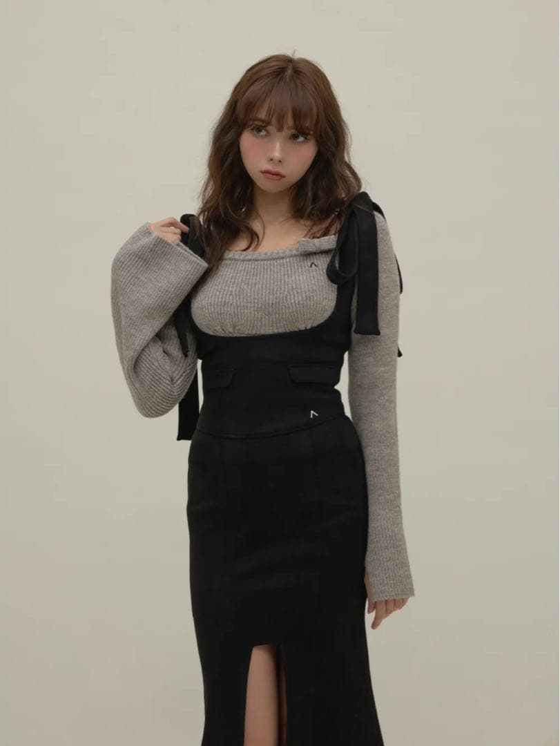 【新品タグ付き】Dorothy rompers skirt アンドマリー