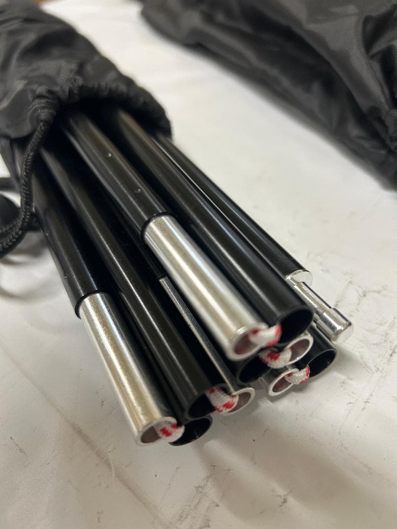 M-⑪【訳ありUSED】G-tent-M 専用 拡張テント 2-3人用 黒