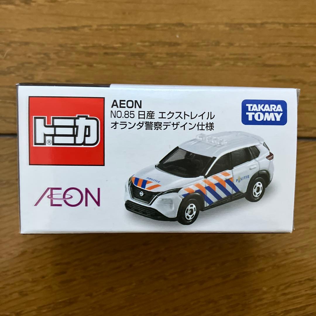 トミカ イオン限定 日産 エクストレイル オランダ警察デザイン仕様 6個セット