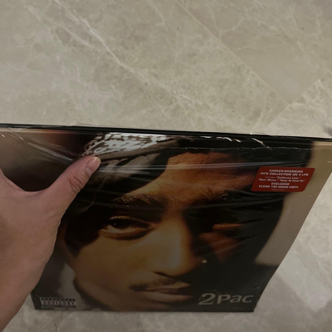 2Pac Greatest Hits 2パック 4LPクリアーカラーレコードレア