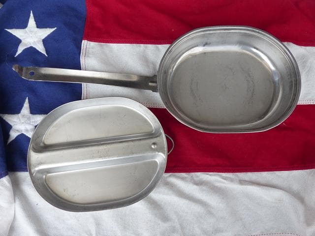 1982” ＳＭＰ 米軍実物　メスキットパン 308 食器　フライパン
