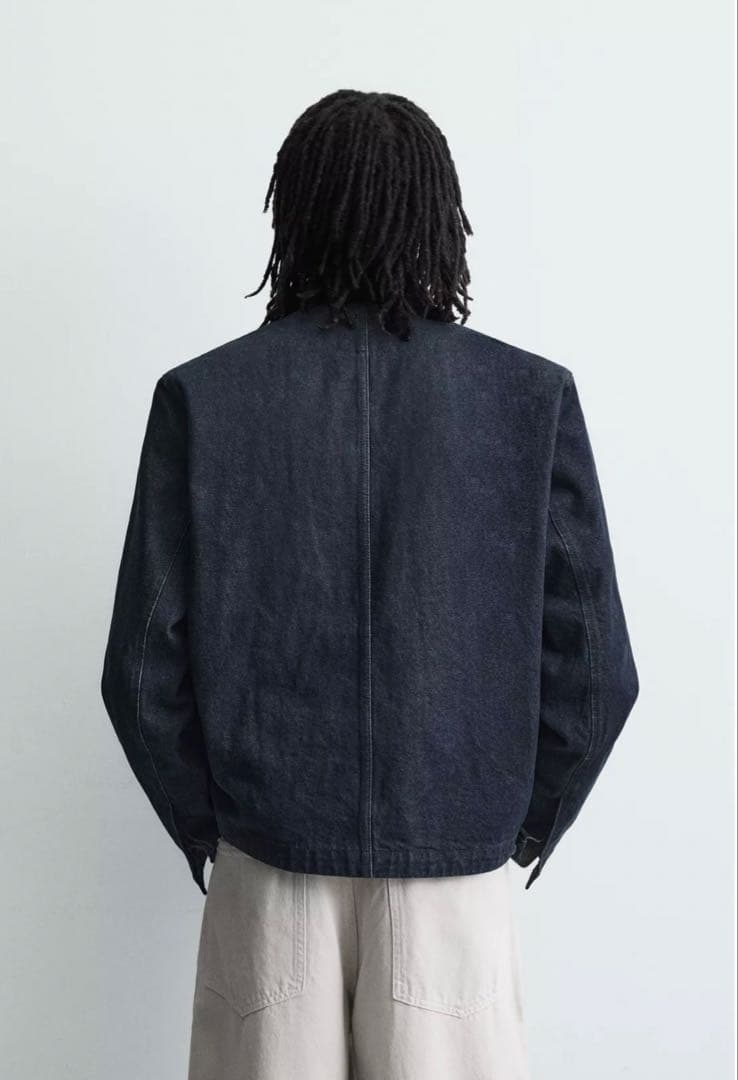 ZARA デニムトグルボタンデニムジャケット
