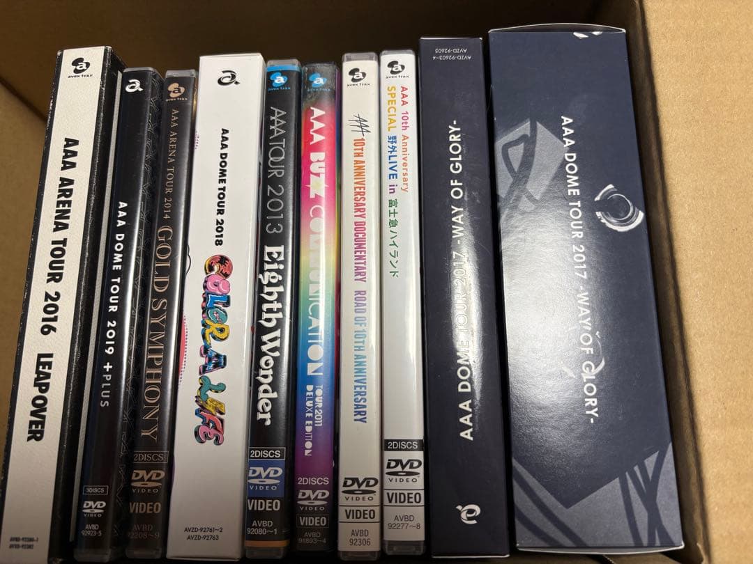 AAA DVD Blu-ray 10本セット