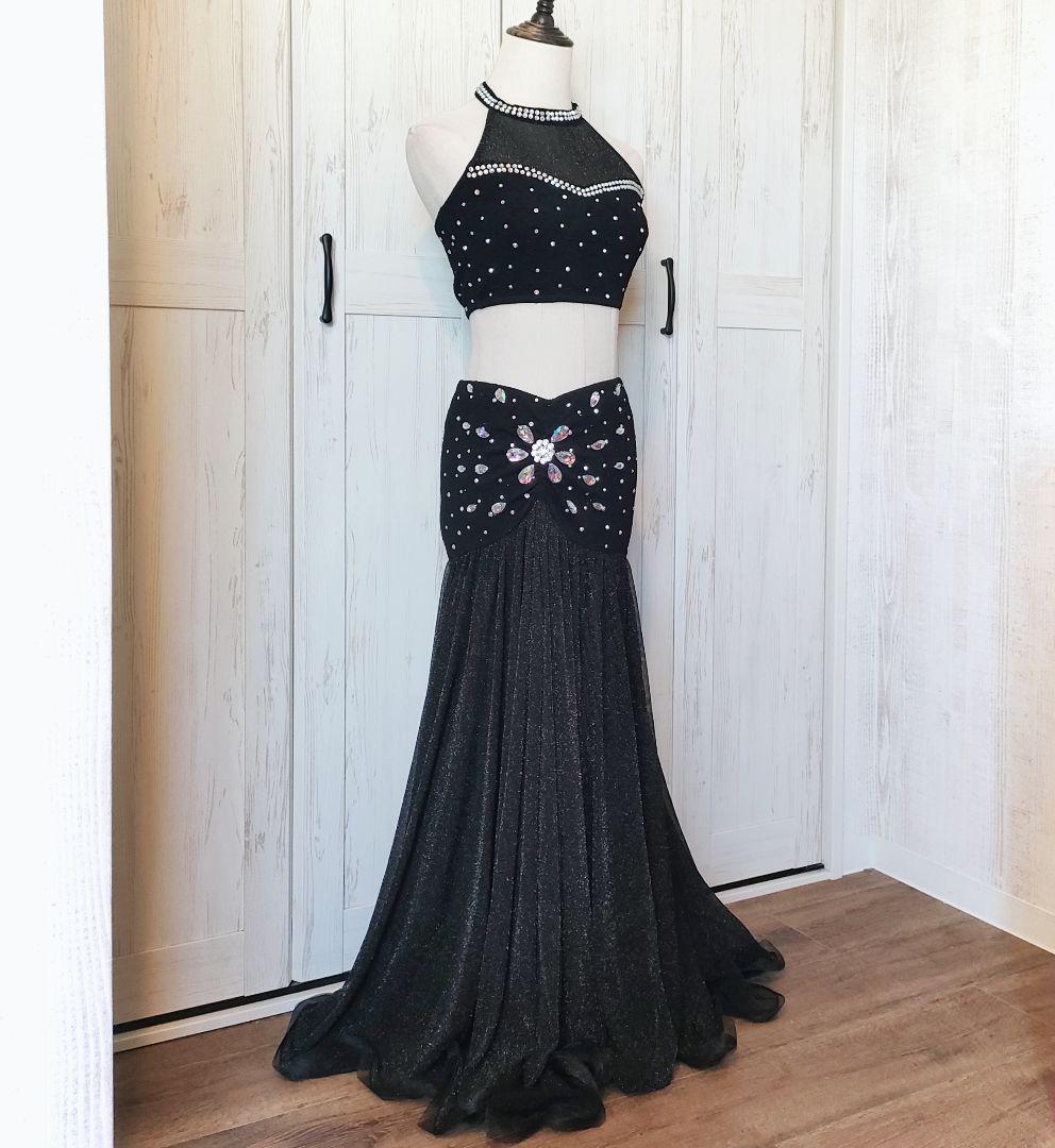 ★新品★ベリーダンスステージ衣装ドレスセットアップ　レッスン着ウェア