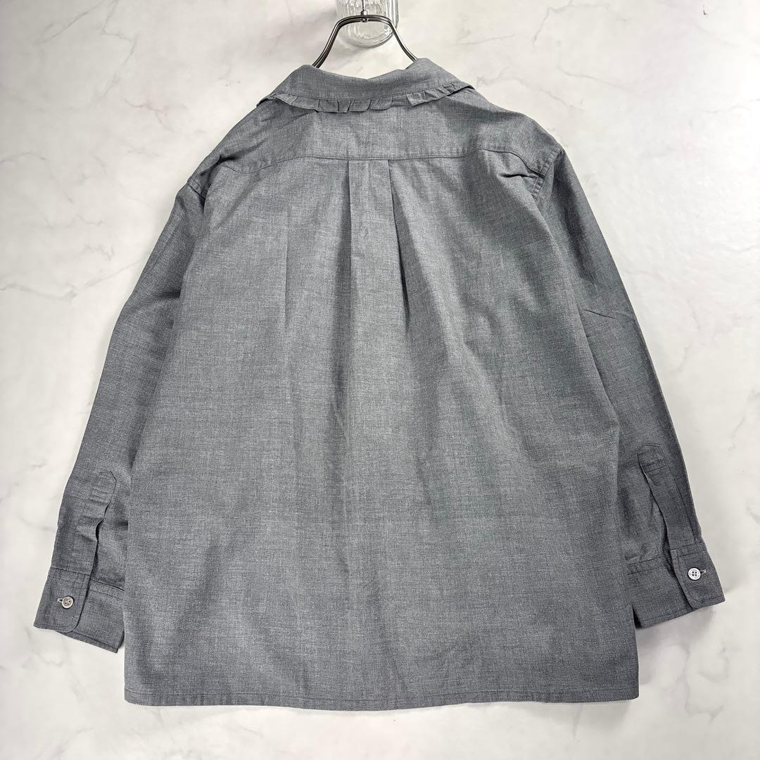 COMME des GARCONS フリルシャツ オーバーサイズ ブラウス