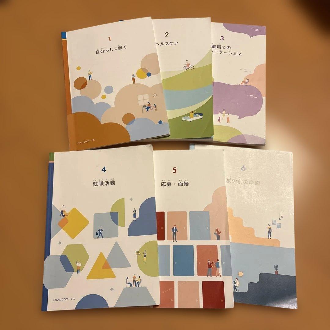 リタリコ　LITALICOワークス　【2025年利用】最新テキスト全6冊