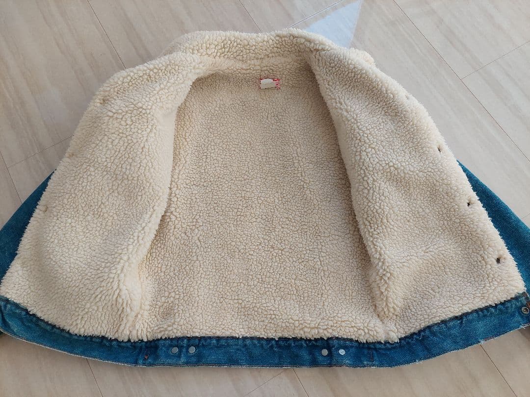 70's Levi's 70605 リーバイス ボアジャケット USA 刻印52