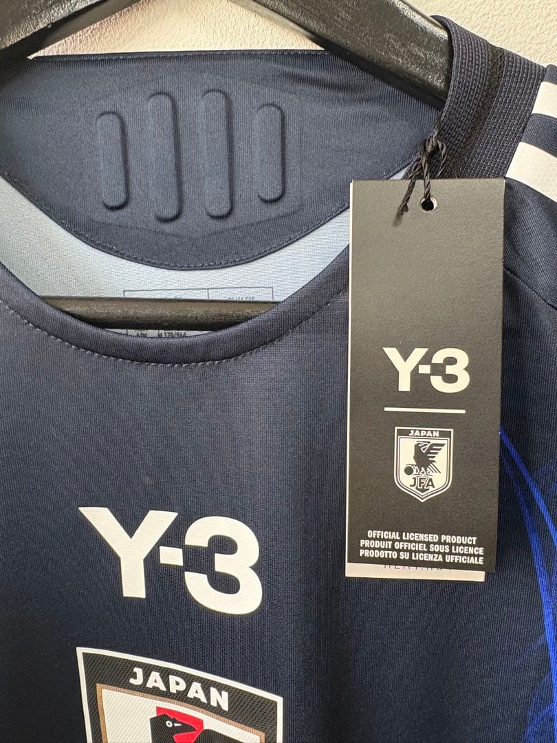 【L】【新品・正規品】日本代表 オーセンティック 長袖 ユニフォーム y3