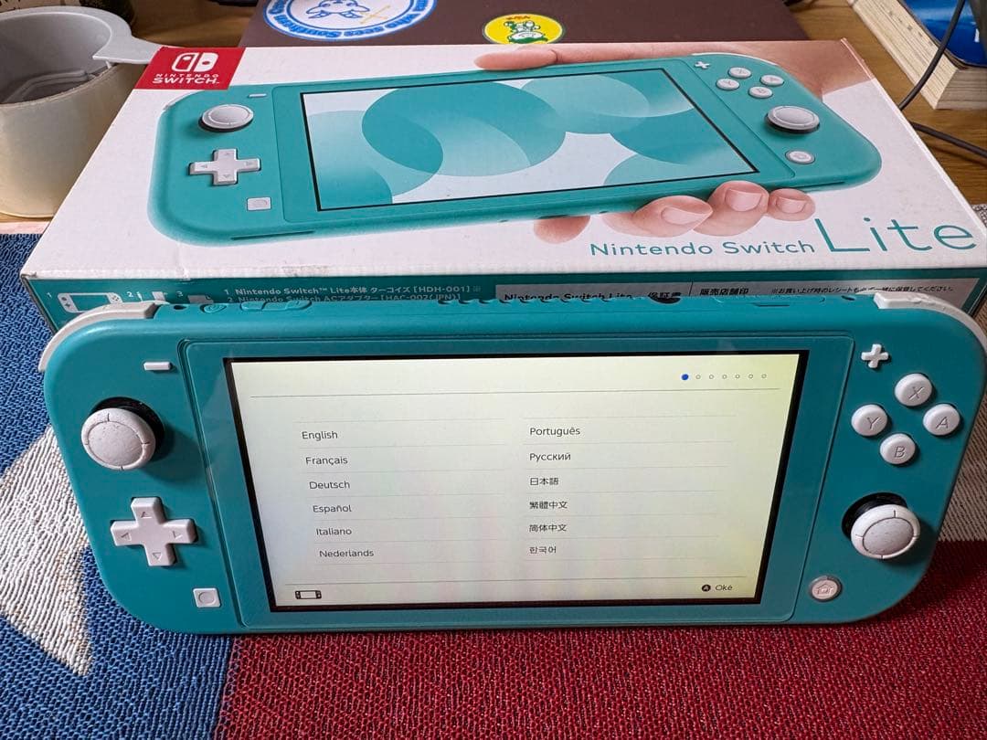 d*9様 [送料込]Nintendo Switch Lite ターコイズ 本体一