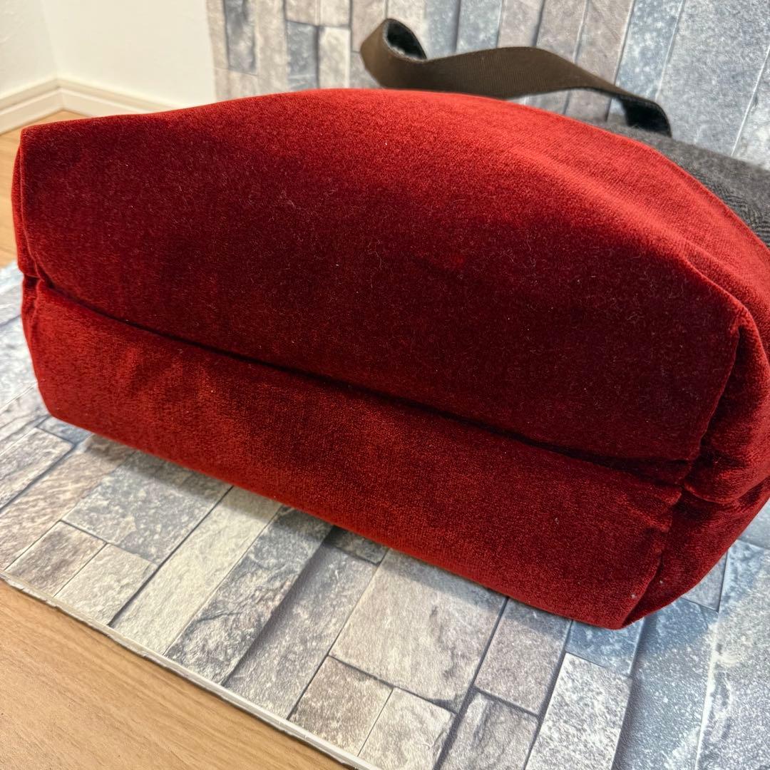 【美品】 ヘッドポーター　porter　トートバッグ　ベロア　ツイード