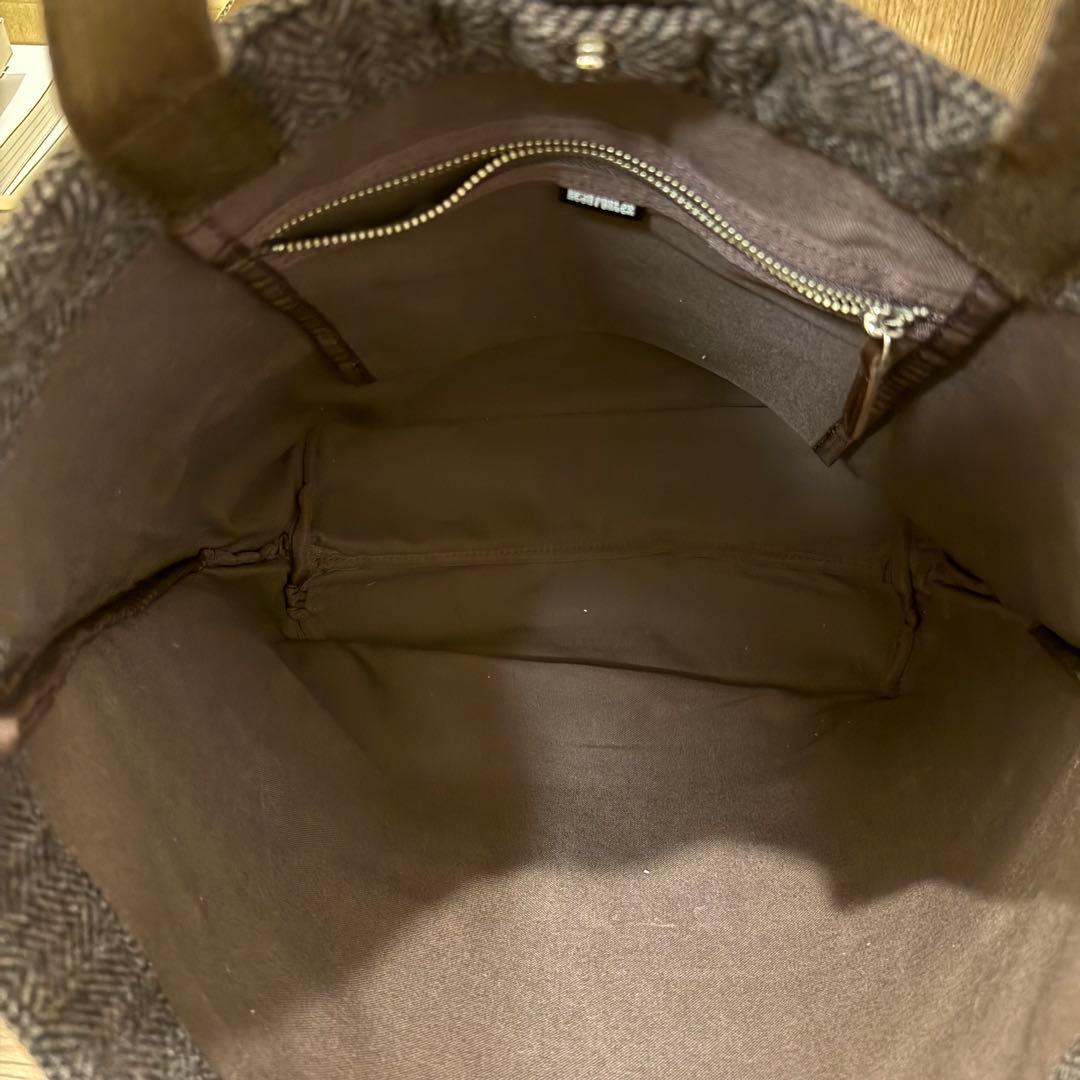 【美品】 ヘッドポーター　porter　トートバッグ　ベロア　ツイード