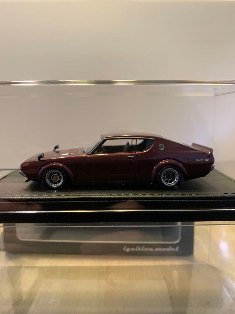イグニッションモデル　1/43 スカイライン　GT-R KPGC110 パープル