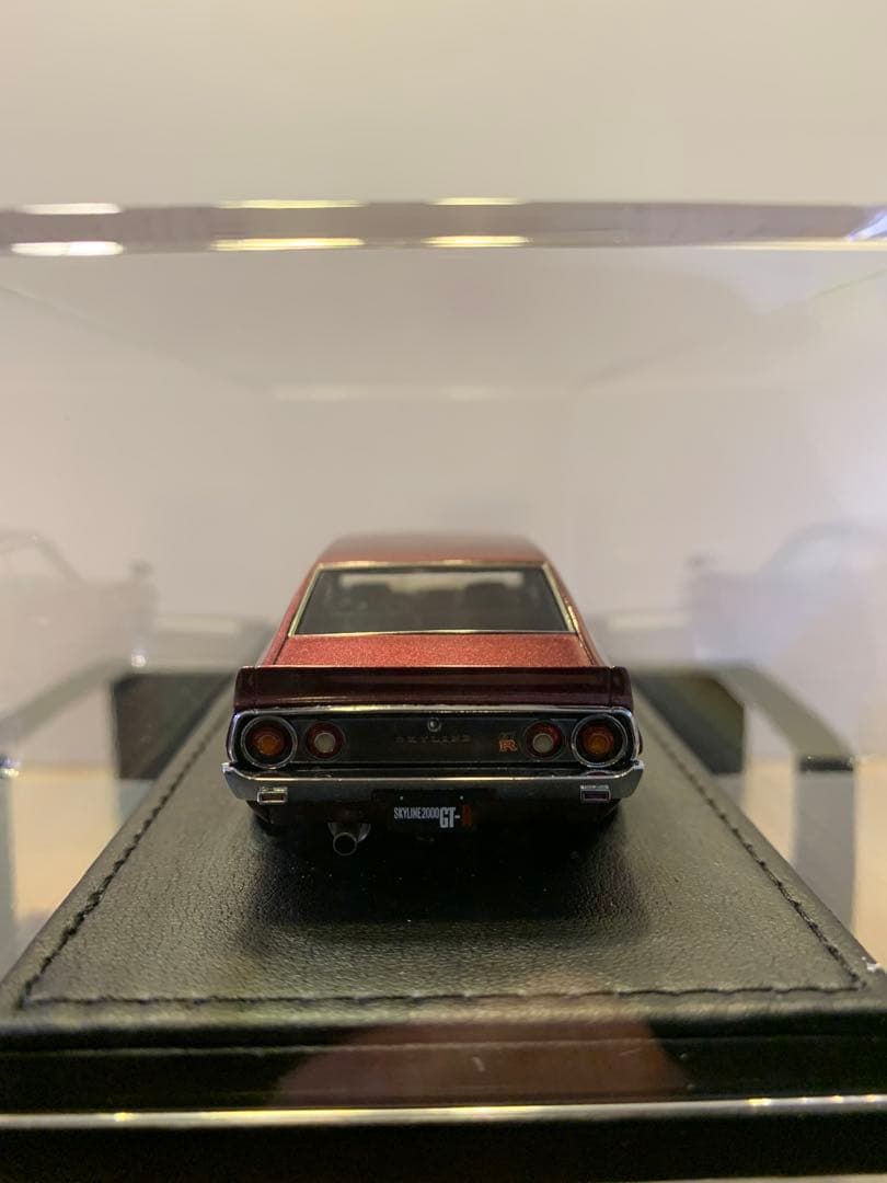 イグニッションモデル　1/43 スカイライン　GT-R KPGC110 パープル