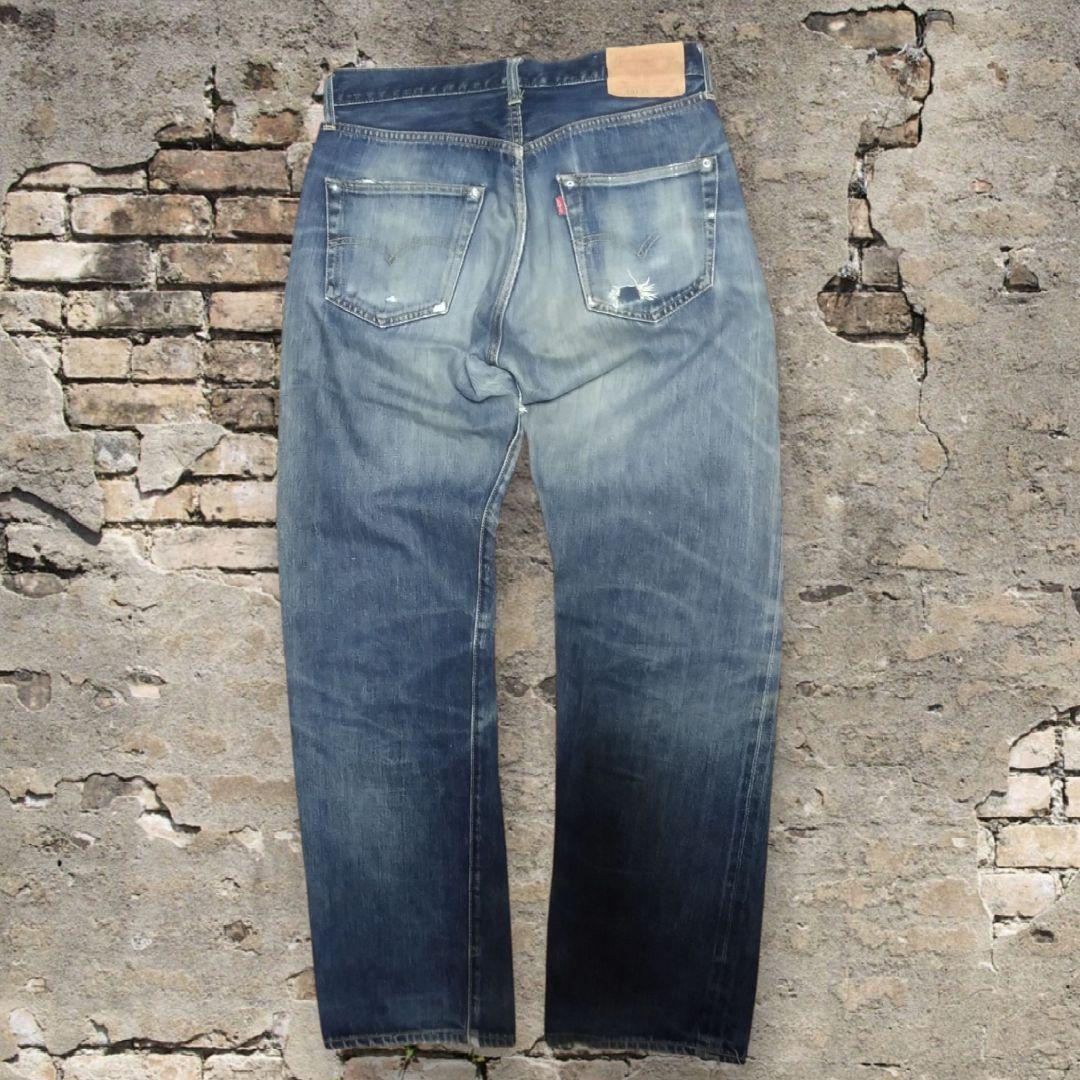 a*4様 Levi's501XX BIGE 赤耳 ボタン裏555 W32 L36