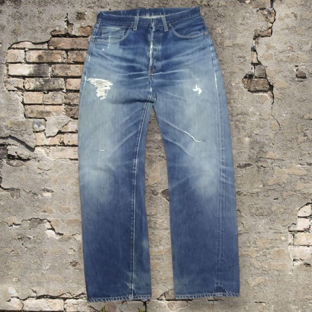 a*4様 Levi's501XX BIGE 赤耳 ボタン裏555 W32 L36