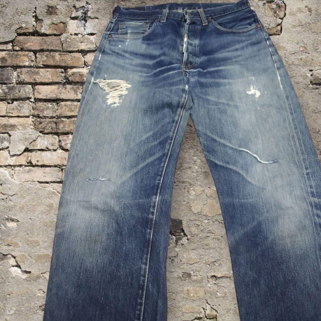 a*4様 Levi's501XX BIGE 赤耳 ボタン裏555 W32 L36