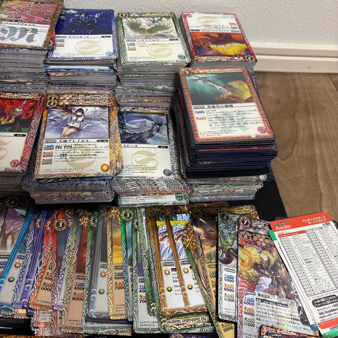 バトルスピリッツ　初期カード1400枚以上まとめ売り　旧レリーフ、Ｘレア多数あり