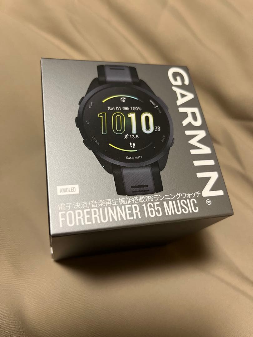 Forerunner 165 music 黒 音楽再生 未使用未開封 保証書付