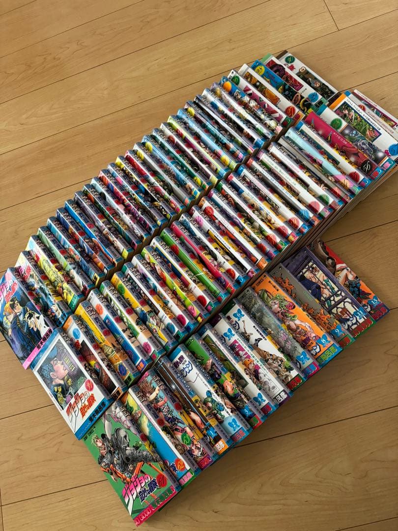 『ジョジョの奇妙な冒険』第1〜5部（1〜63巻）＆第6部（1〜9・11・13巻）
