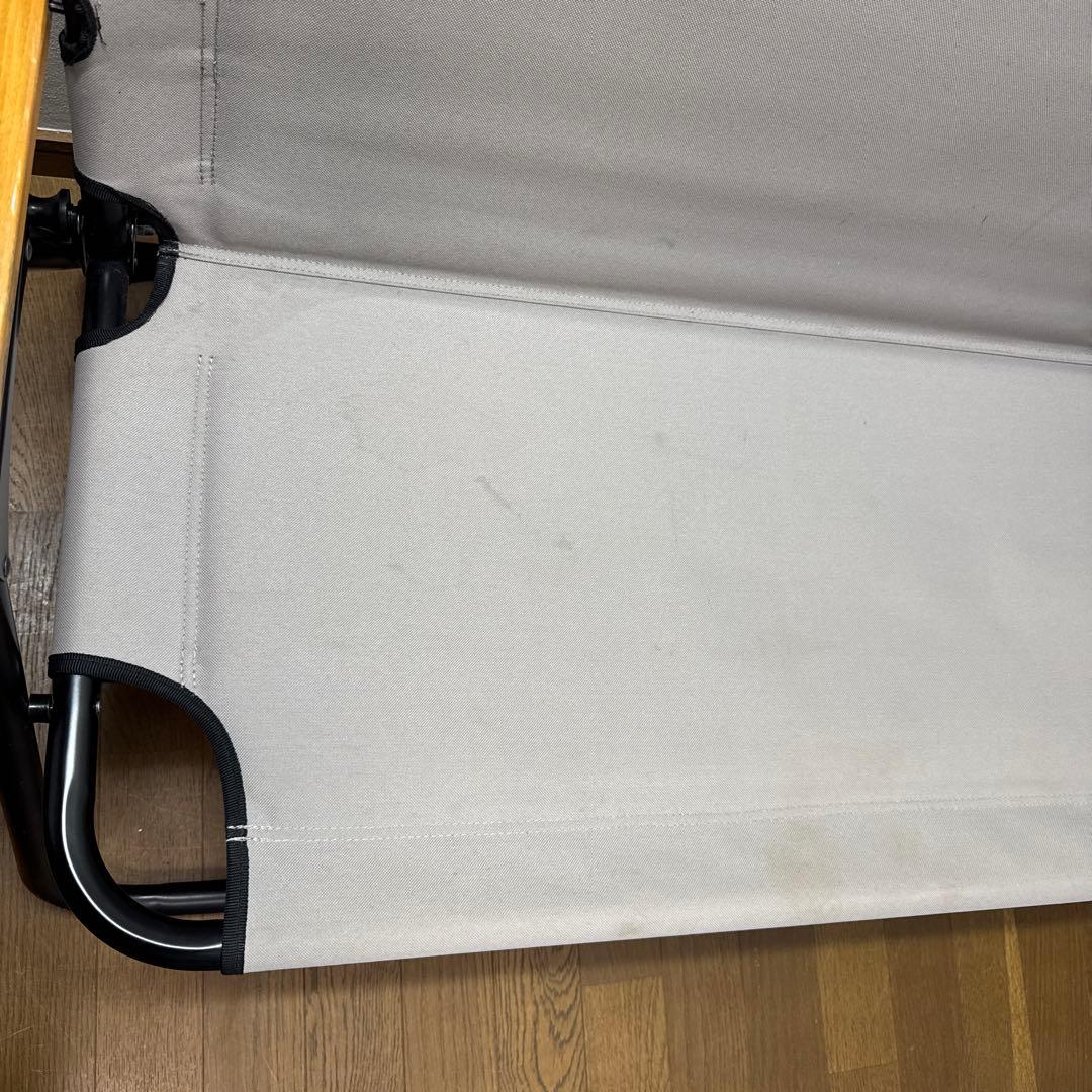 QUICKCAMP 折りたたみアウトドアベンチ ベージュ