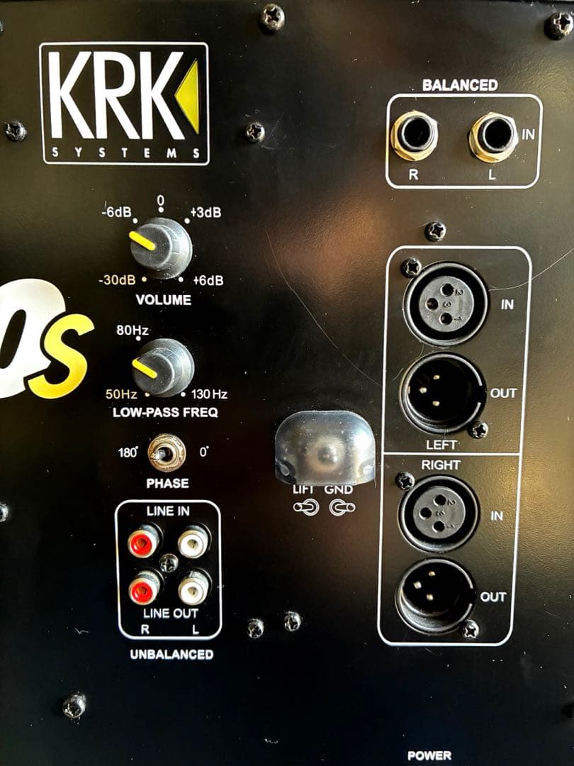 【値下げ/配送方法変更】KRK 10s パワードサブウーファー