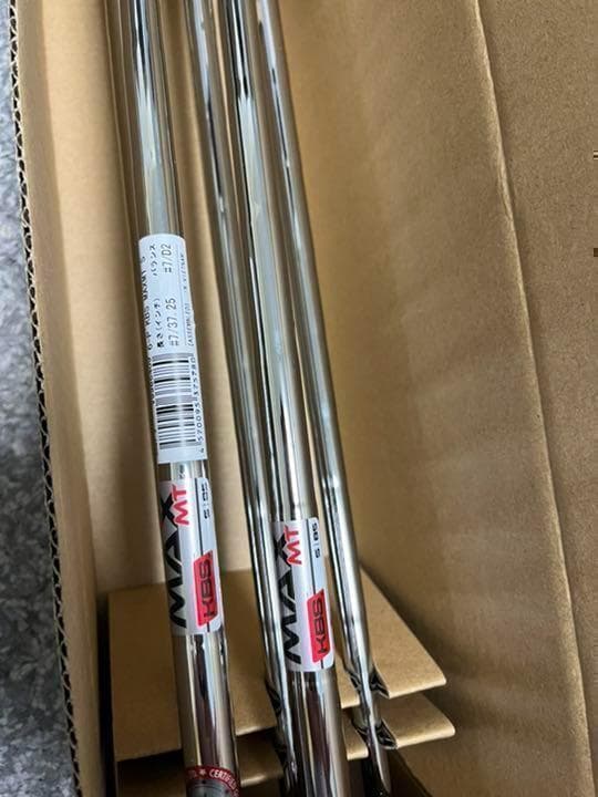 【新品・未使用】ステルス アイアンセット5本組 KBS MAX MT85 　S