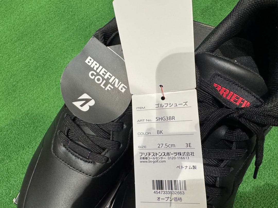 ゴルフシューズ 27.5 新品 ブリヂストン ブリーフィング BRIEFING