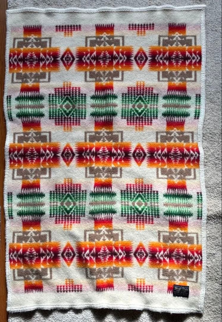 Pendleton Beaver State 幾何学模様 ブランケット