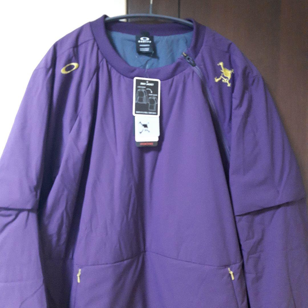 新品　オークリーゴルフ　メンズウエア　プールオーバージャケット