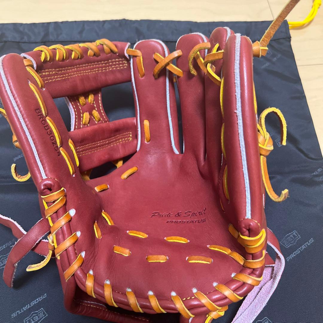 ZETT プロステイタス軟式内野手用グラブ