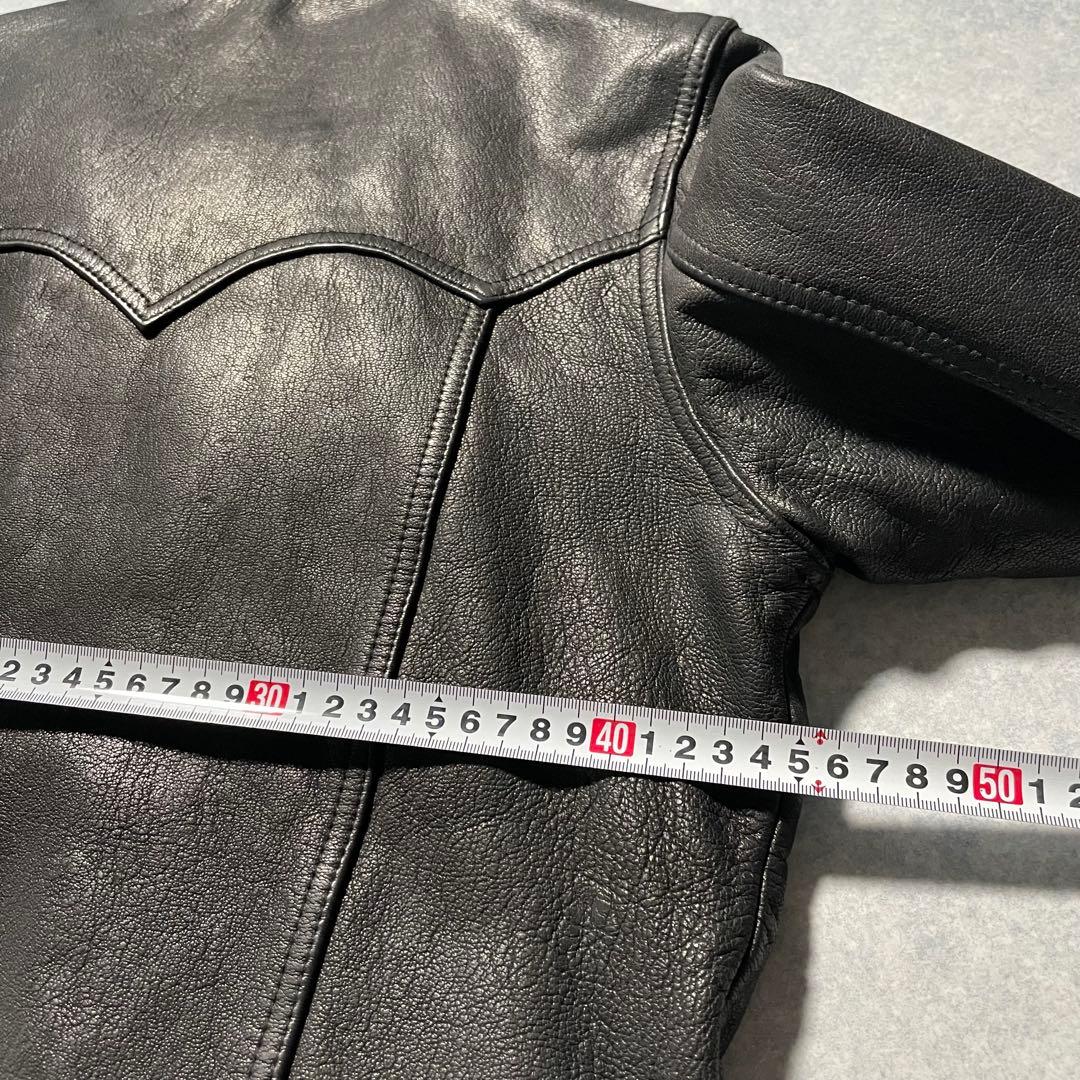 【激レア】ジャックローズ×COLLARS 武装戦線 レザージャケット スカル 黒