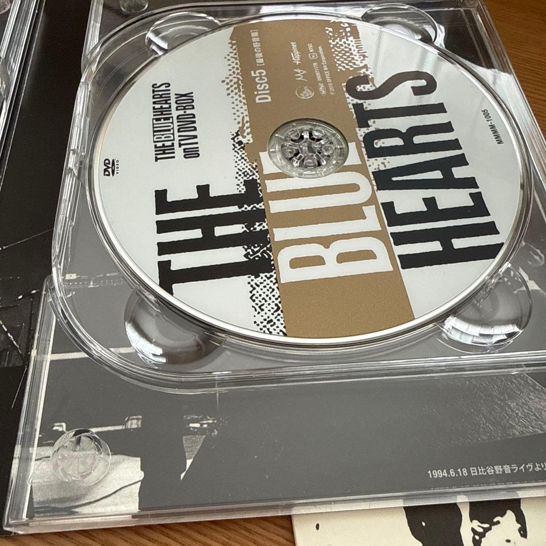 ミュージック THE BLUE HEARTS on TV DVD BOX