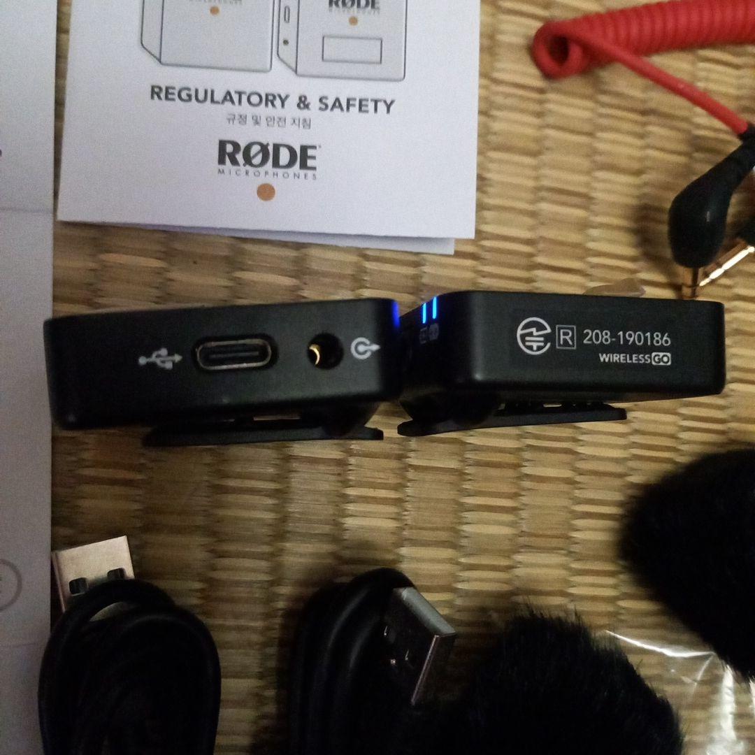 RØDE WIRELESS GO ワイヤレスマイクシステム