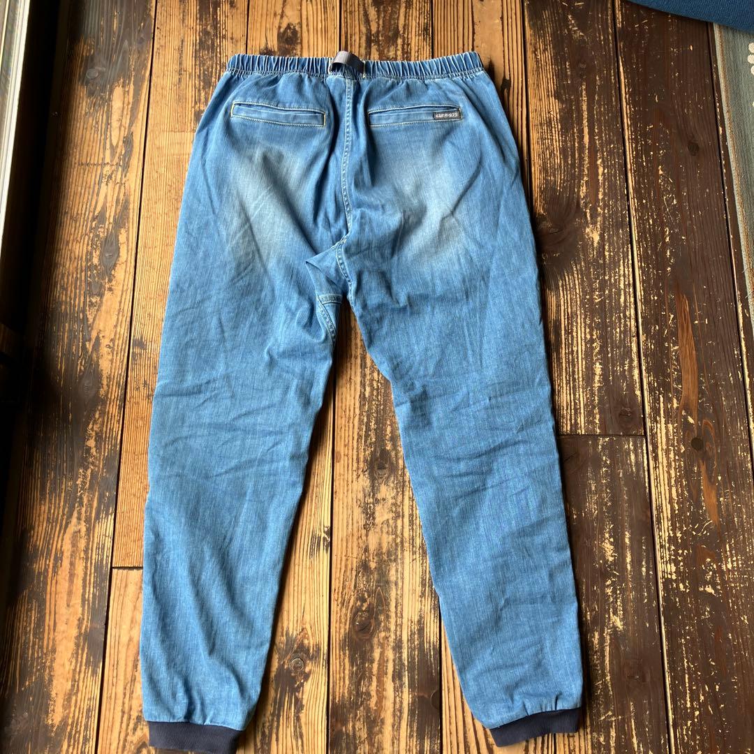 GRAMICCI オッシュマンズ別注 ストレッチデニムリブパンツ