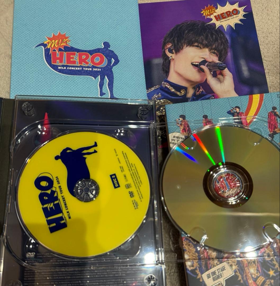 M!LK CONCERT TOUR 2024 「HERO」【初回限定盤】