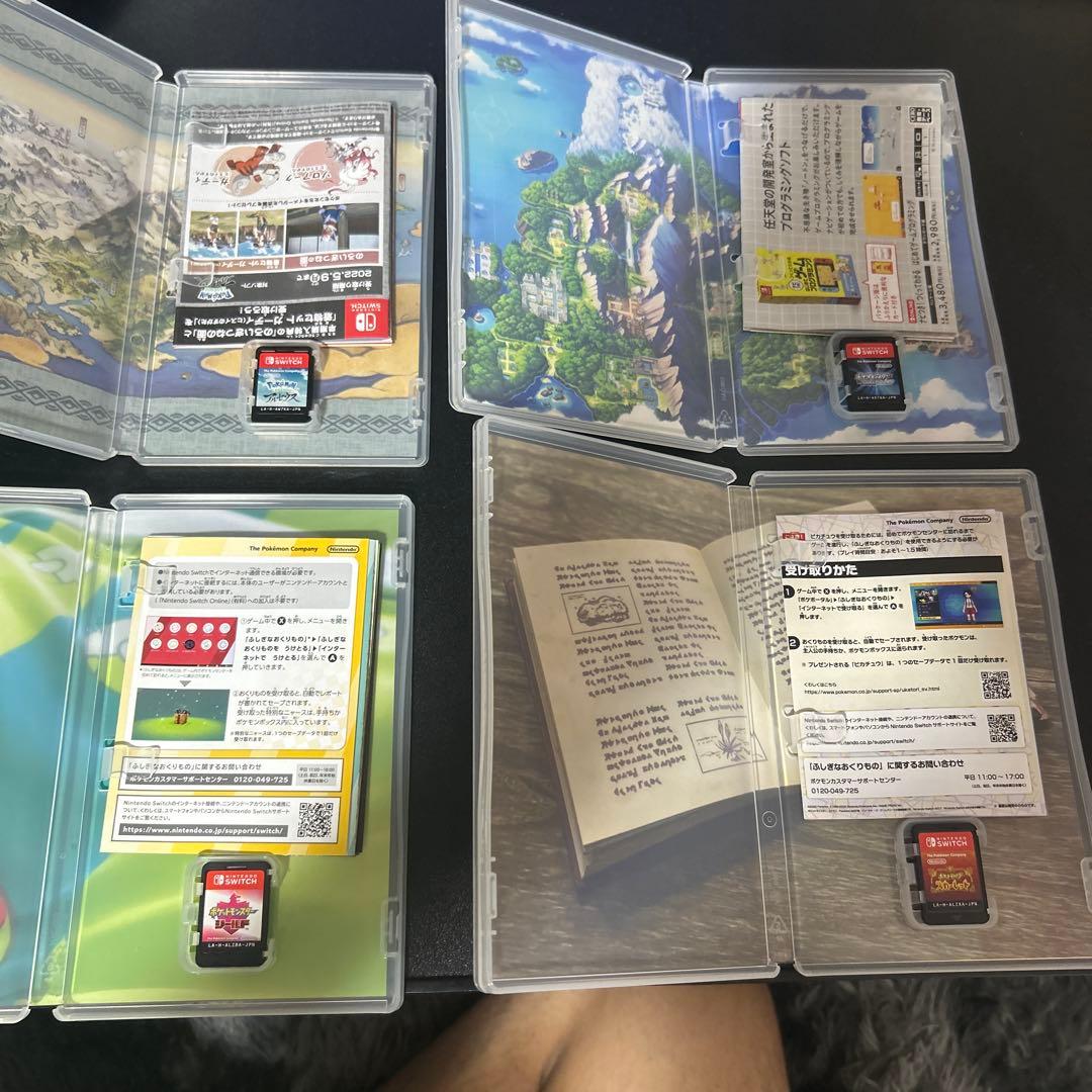 ポケモンシリーズ4本セット Switch
