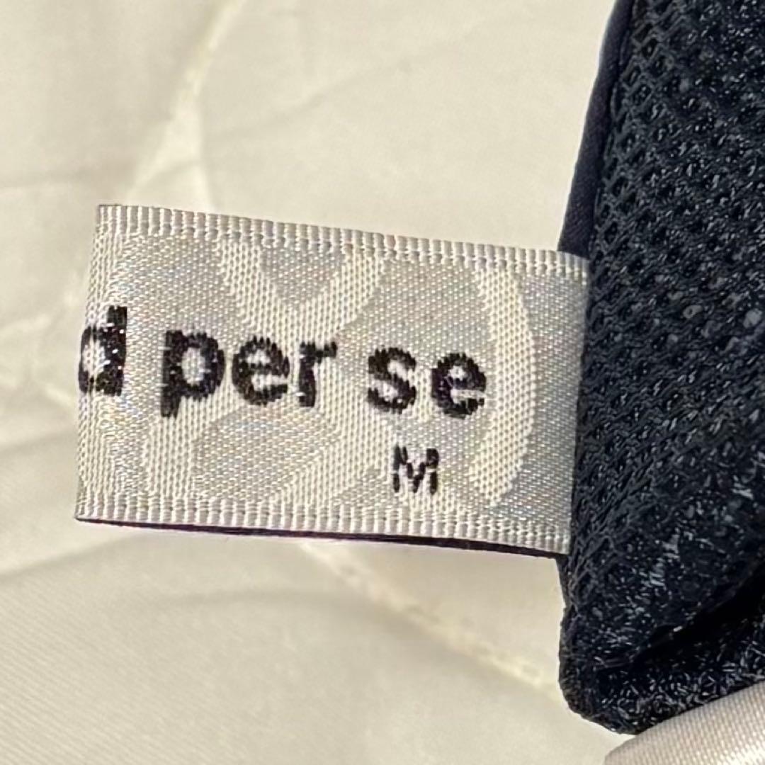 and per se ゴルフ レインウェア 上下セット Mサイズ 防水 ネイビー