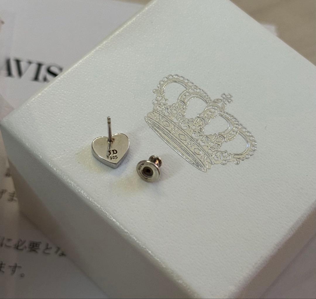 ジャスティンデイビス（JUSTIN DAVIS） BLACK HEART ピアス