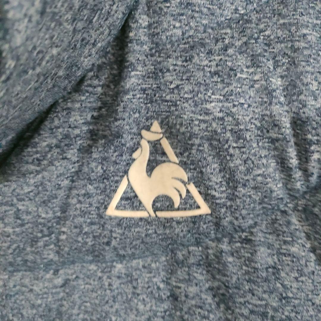 le coq sportif ダウンジャケット 杢ブルー