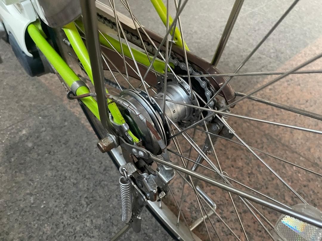 森 電動アシスト自転車　Panasonic ビビDX　26型