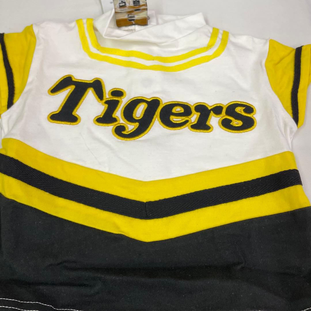 #Tigers 130cm8歳チアリーディングウェア シュシュ付き