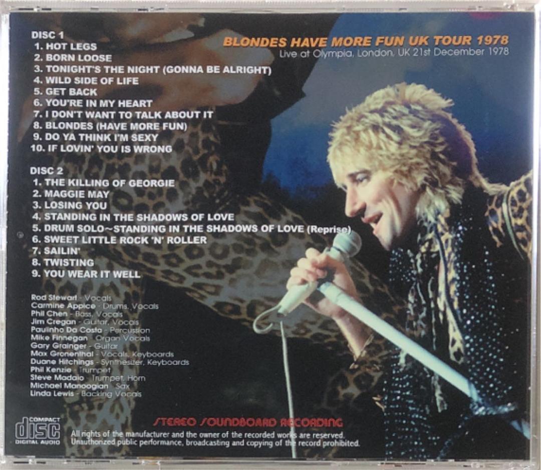 洋楽 Rod Stewart/ British Blondes/ London '78