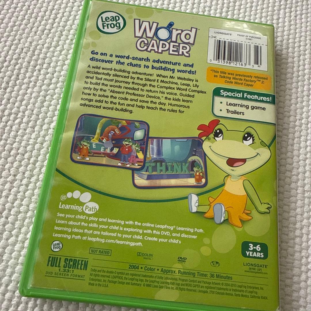 【7枚】Leap Frog DVD おうち英語　英語教育　リープフロッグ