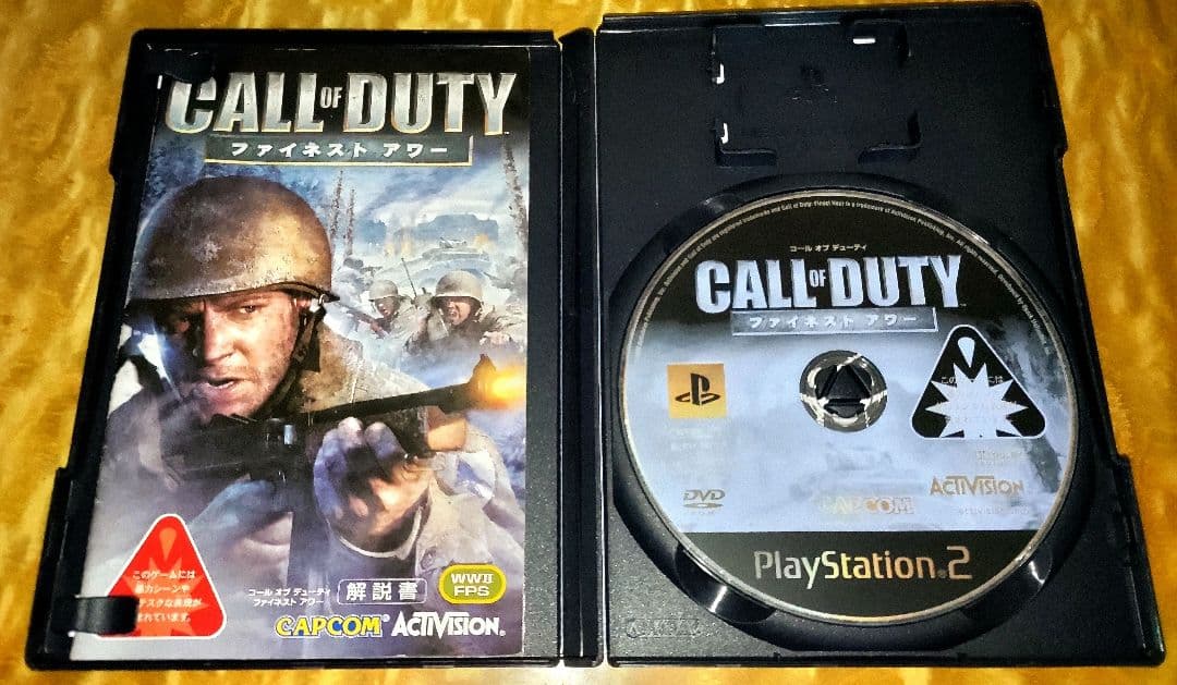 【PS2 レア物CoD 2作品】CoD:ファイネストアワー、2 ビッグレッドワン