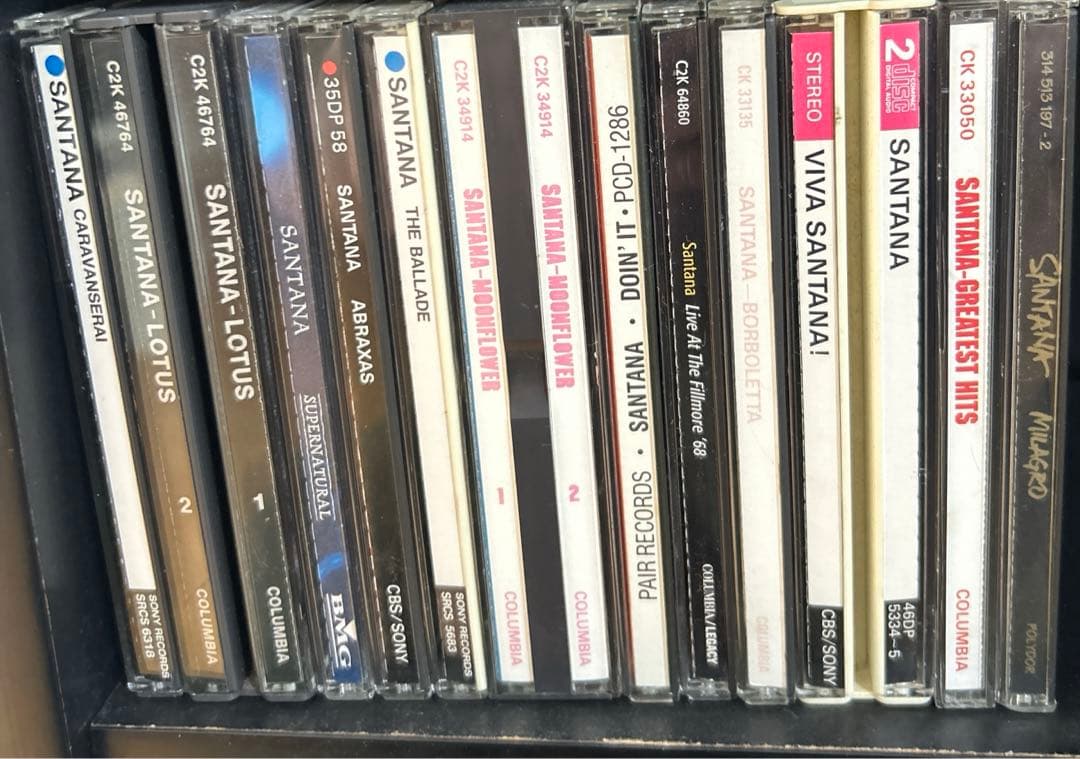 サンタナCD、DVD