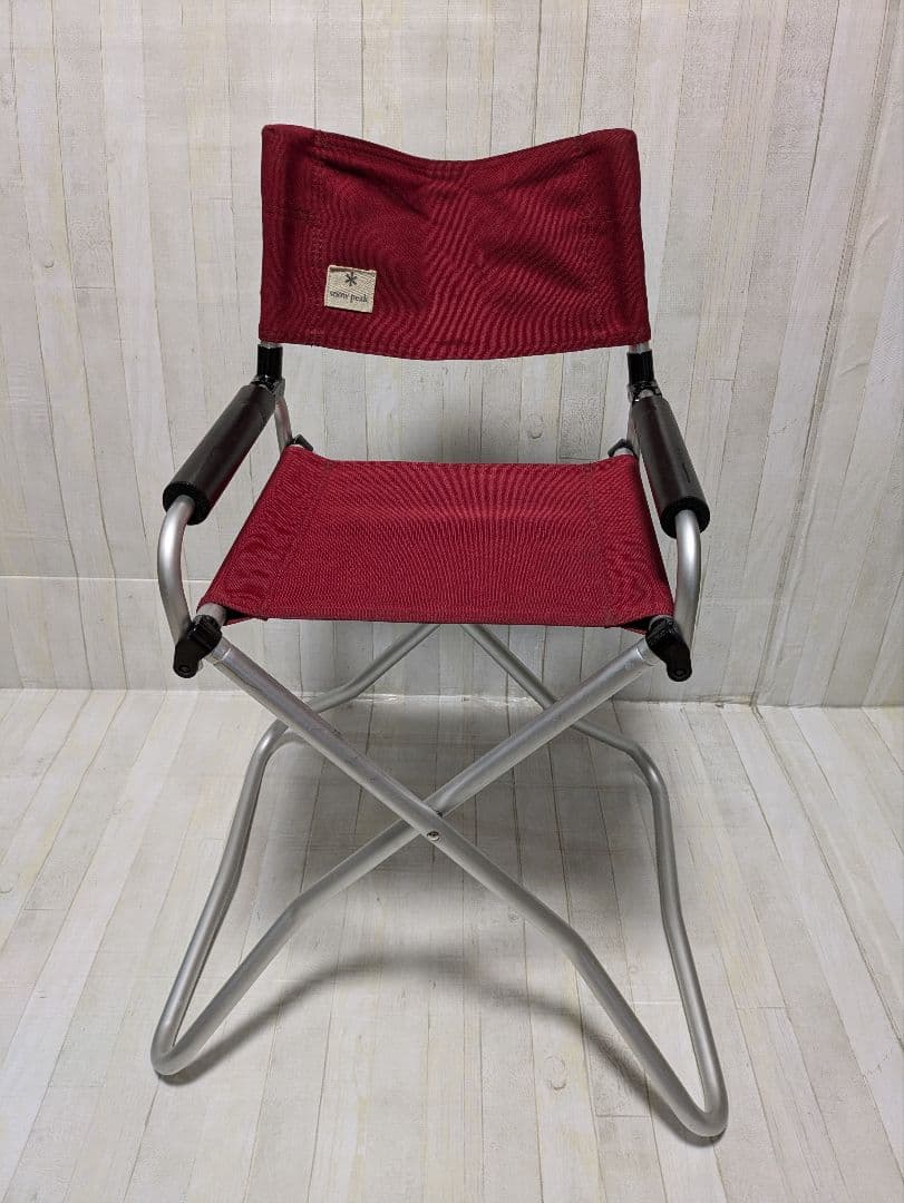  peak スノーピーク KID'Sチェア　 2脚セット レッド