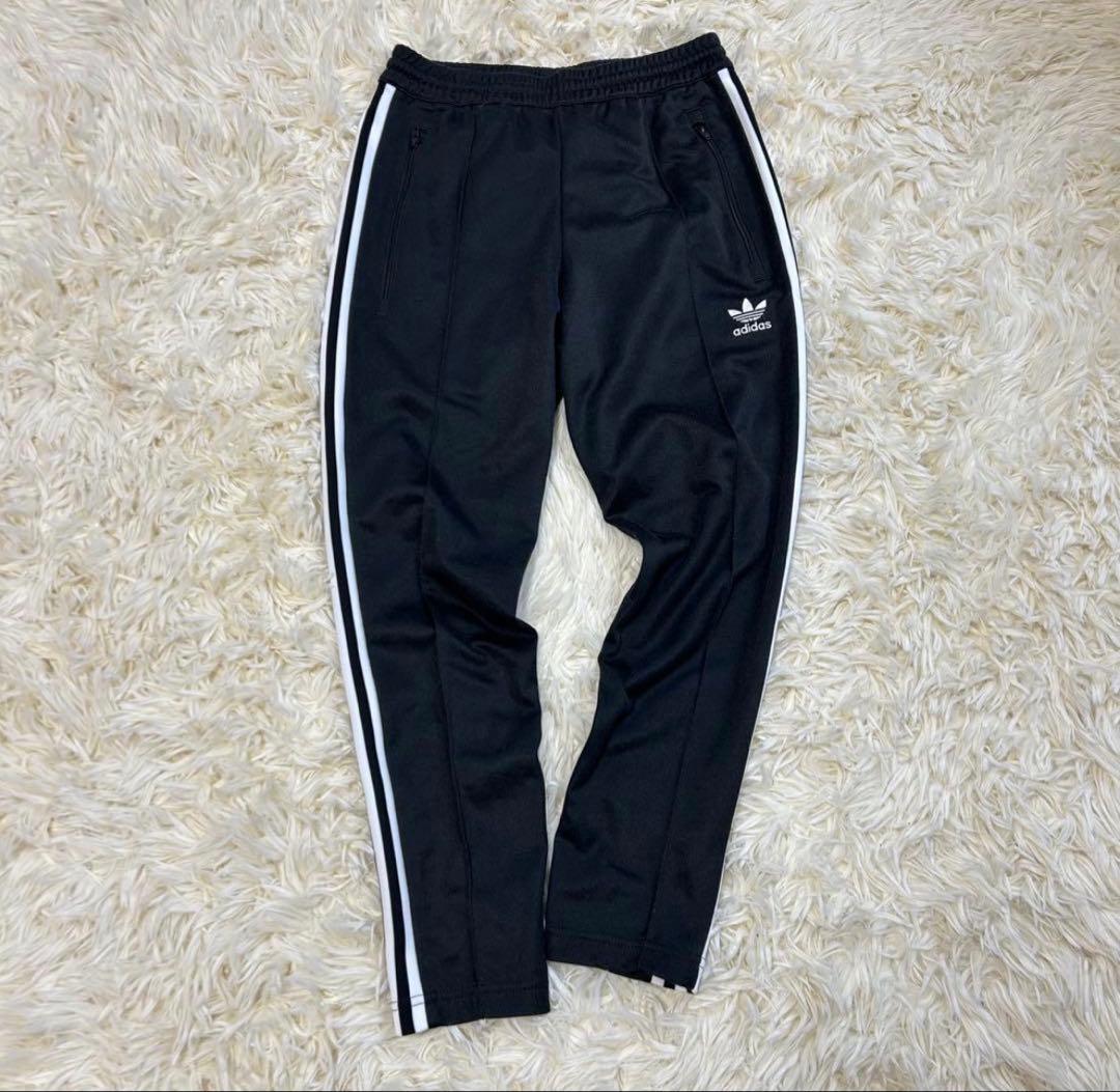 adidas ベッケンバウアー トラックジャケット セットアップ ブラック　S
