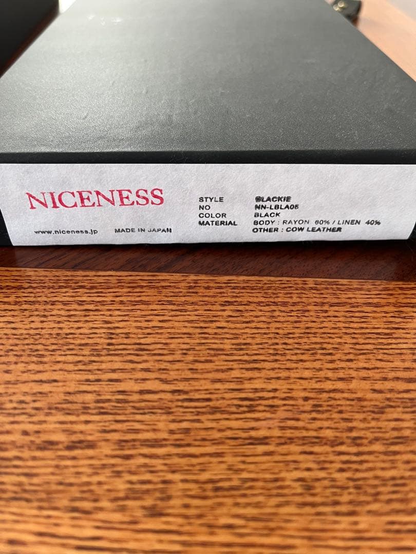 た*う様 NICENESS BLACKIE サスペンダー